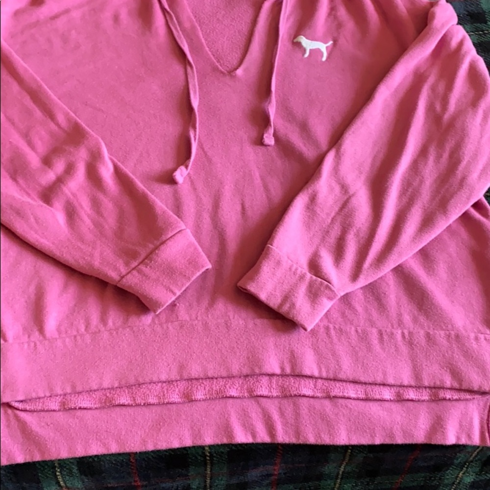 Cute PINK Victoria secret hoodie 🌷 - Picture 4 of 4